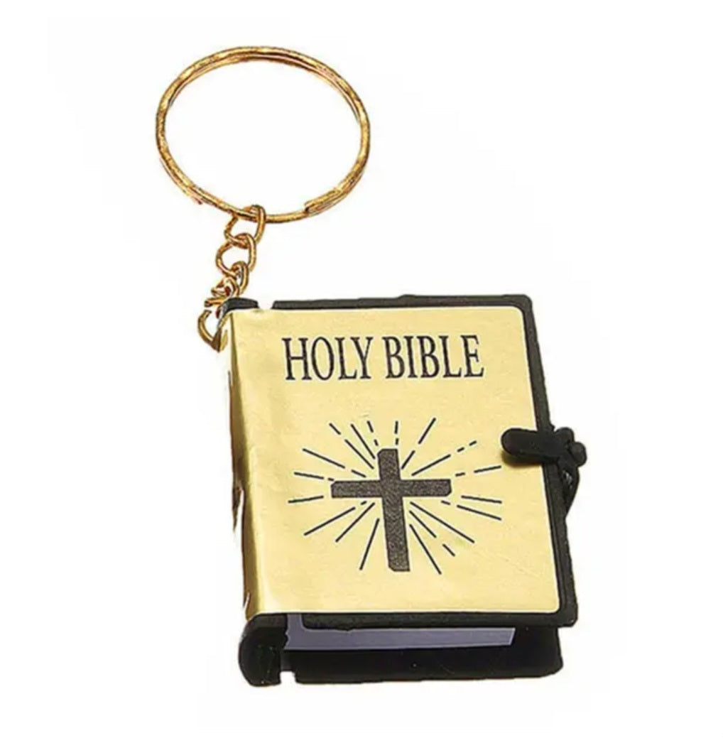 Holy Bible Keyring